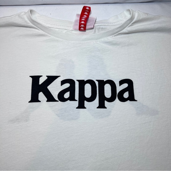 Kappa White T-shirt - Size Large - Picture 4 of 7